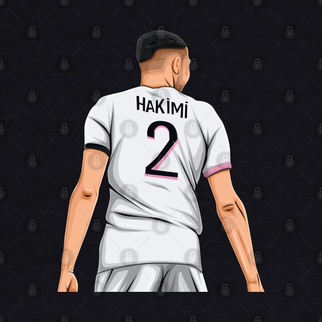 Achraf Hakimi by Aldduardo